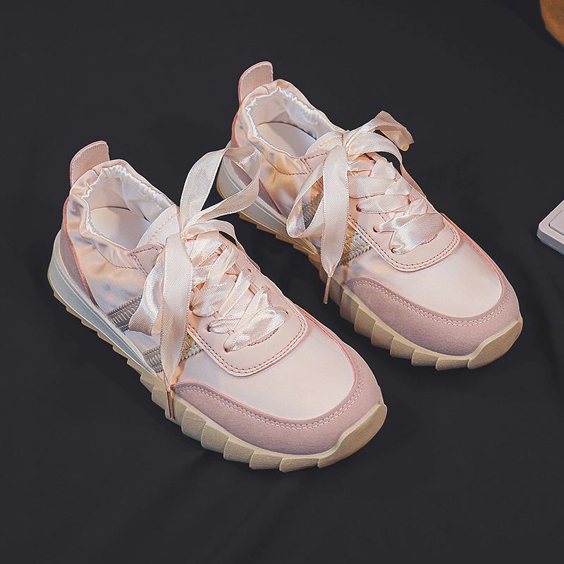 Dad Shoes Sneaker Women's Spring and Autumn New Soft Bottom Lightweight Student Soft Bottom Casual Running Shoes Women's Fashion