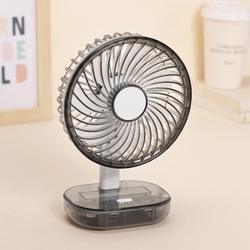 

Customizable Cartoon USB Rechargeable Fan: Low-Noise, Perfect for Dorms, Offices, and Baby Care 127x82x186mm серый