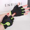 1 Pair Men Women Breathable Non-slip  Half Finger Fitness Cycling  Weightlifting Gloves
