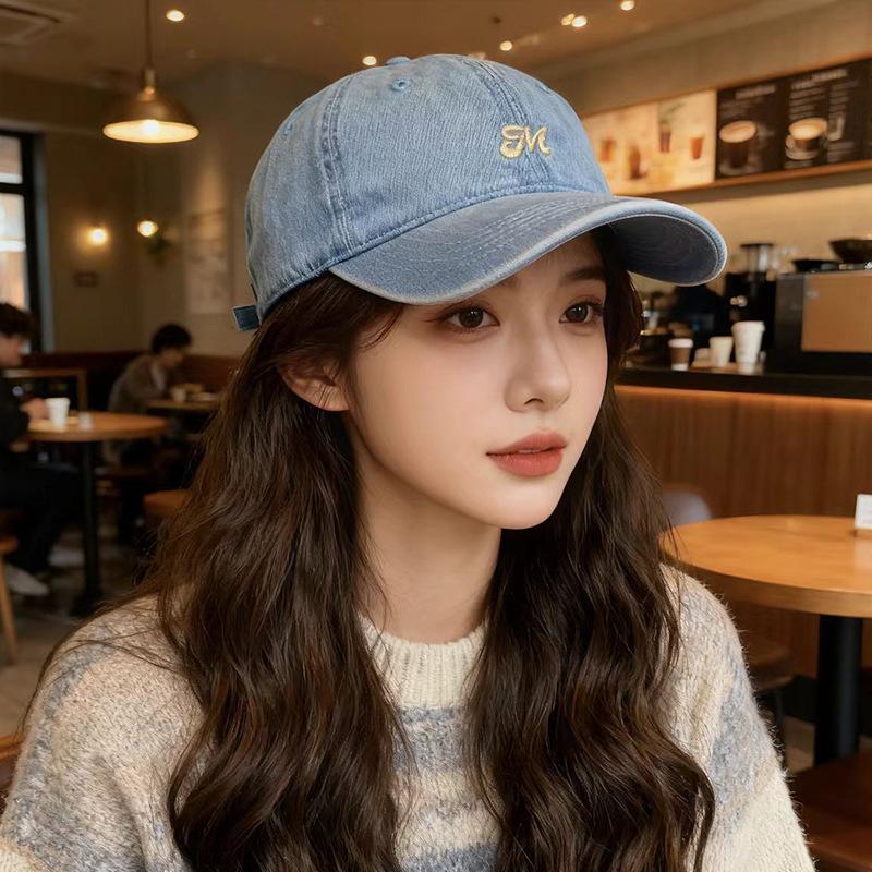 

Cowboy cap children s fashion versatile trend show face small baseball cap men M（56-58cm）