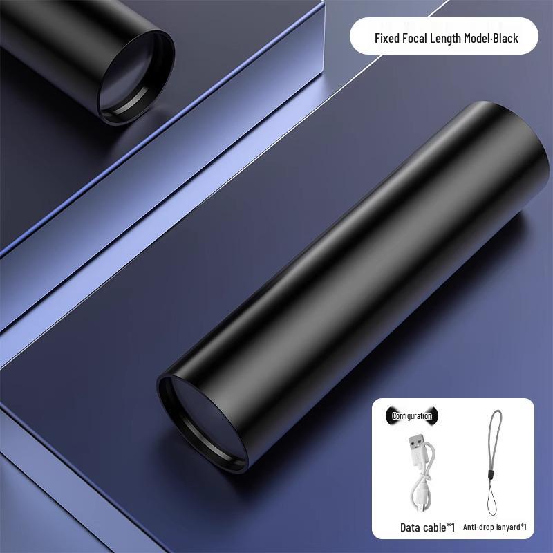 Portable USB Rechargeable LED Flashlight: Waterproof, Bright, and Long-Range for Outdoor Use