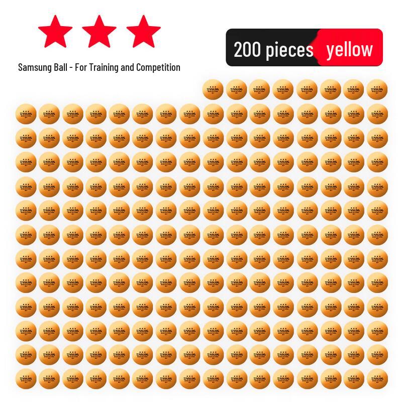 WEZHO Professional 3-Star ABS Table Tennis Balls