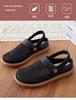 Breathable Cotton Linen Slip-On Summer Slippers for Women – Casual, Stylish, and Comfortable Outdoor Shoes for Moms.