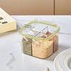 4-Compartment Press-Type Seasoning Box