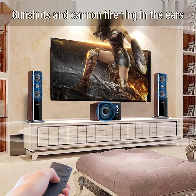 Sansui Home Theater Bluetooth Speaker & Karaoke System
