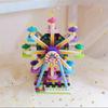 LOZ 1718 Dream Amusement Park Clown pariserhjul Arkitektur 3D-modell DIY Mini Blocks Tegelstenar Byggnadsleksak ingen låda