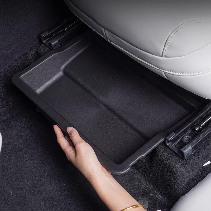 Fit For XPeng G6 2023-2025 Car Seat Under Storage Box Interior Organizer Modification