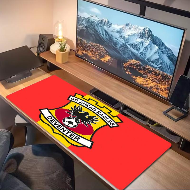 Go Ahead Eagles Print  Cushion Non-slip Laptop Tablet Big Mousepad XXL Mat Mini PC Playmat With Lock edge