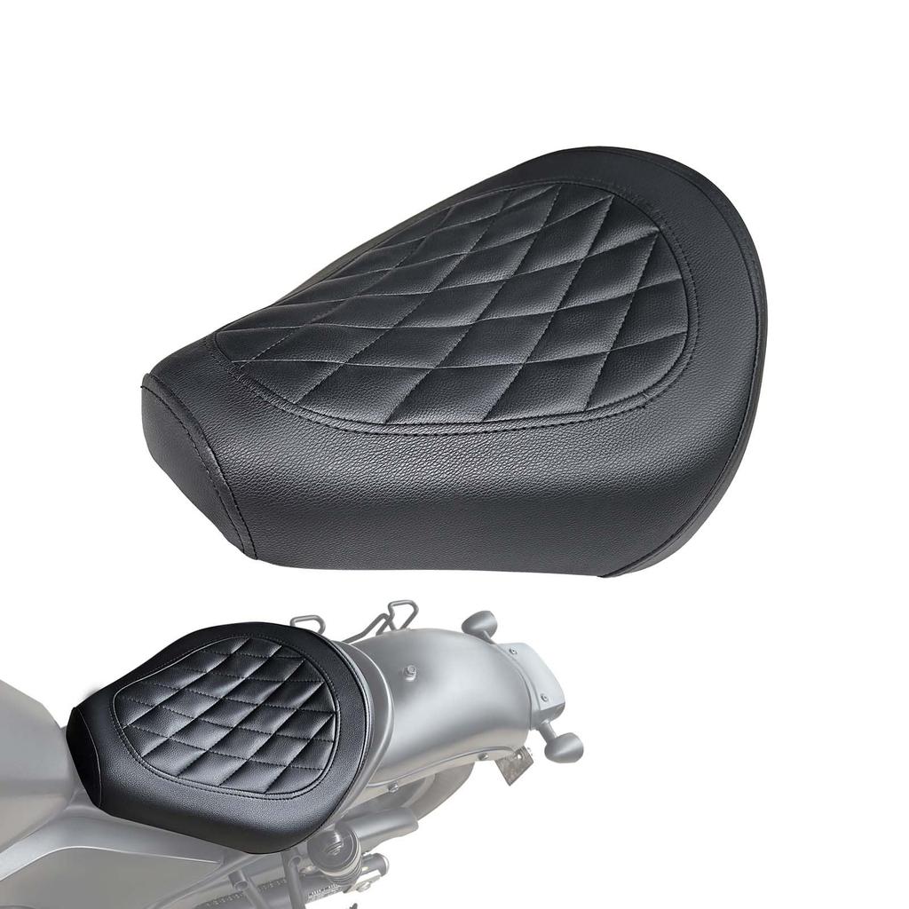 Replacement Motorcycle Seat for Honda Rebel with Waterproof PU and Lightweight 250/500 (2017-2023 Models) High-Rebound Cushion, High-Density Sponge,