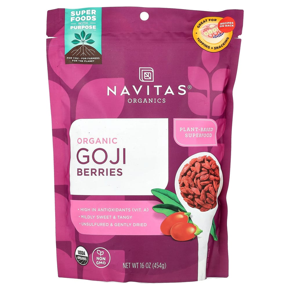 Navitas Organics Goji Berries 454g (16oz) 454g - 1 ea