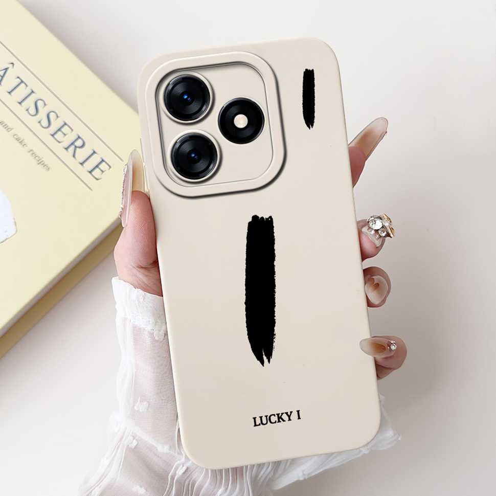 For Realme Note 50 Case RMX3834 Cute A-Z Letters Cover Soft Silicone Casing For Realme Note 50 Note50 Fundas Capa