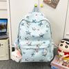 Schoolbag New Cartoon Backpack Casual Backpack Student School Bag Star Women's Versatile Cute Large Capacity Backpack