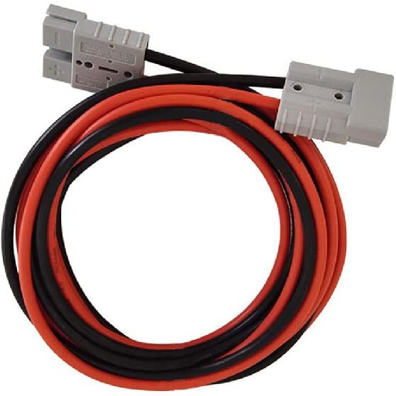 IZTOSS 175A Anderson Connector Plug with 6AWG Cable for 2 to 4 Gauge Cable Battery Quick Connector Forklift Plug Wire Trailer Power Storage Power 50A