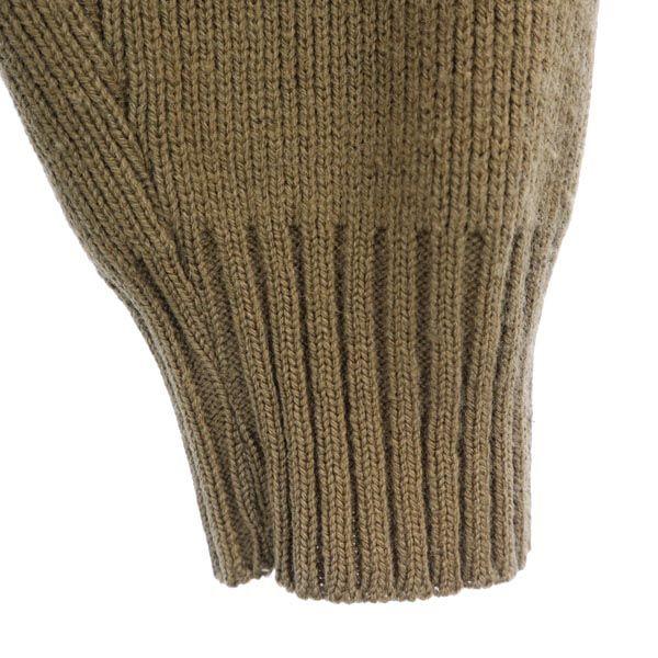 STYLE WISE 80s vintage Suede knit Jacket S tea Men's Used