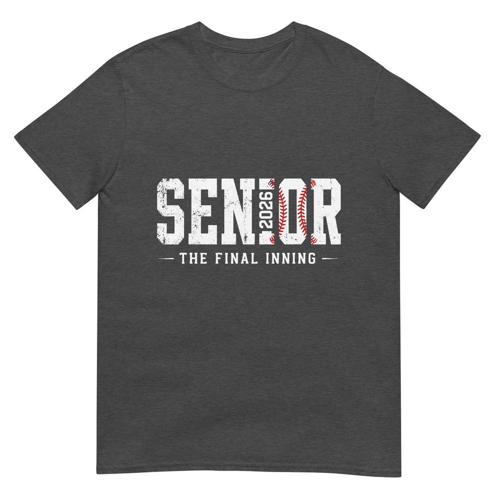 Retro Baseball Senior 2026 The Final Inning Senior Mom Dad Tshirt