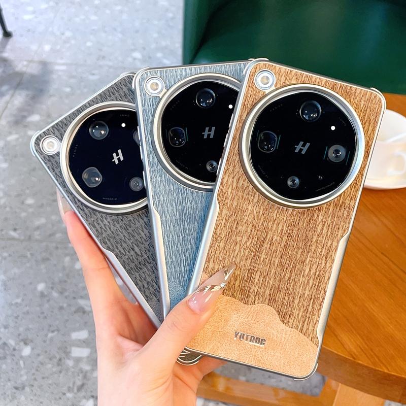 For OPPO Find X9 Ultra Phone Case Mountain Peak Pattern Magnetic PC Hard Shell Protective Color Collision Shockproof Back Cover