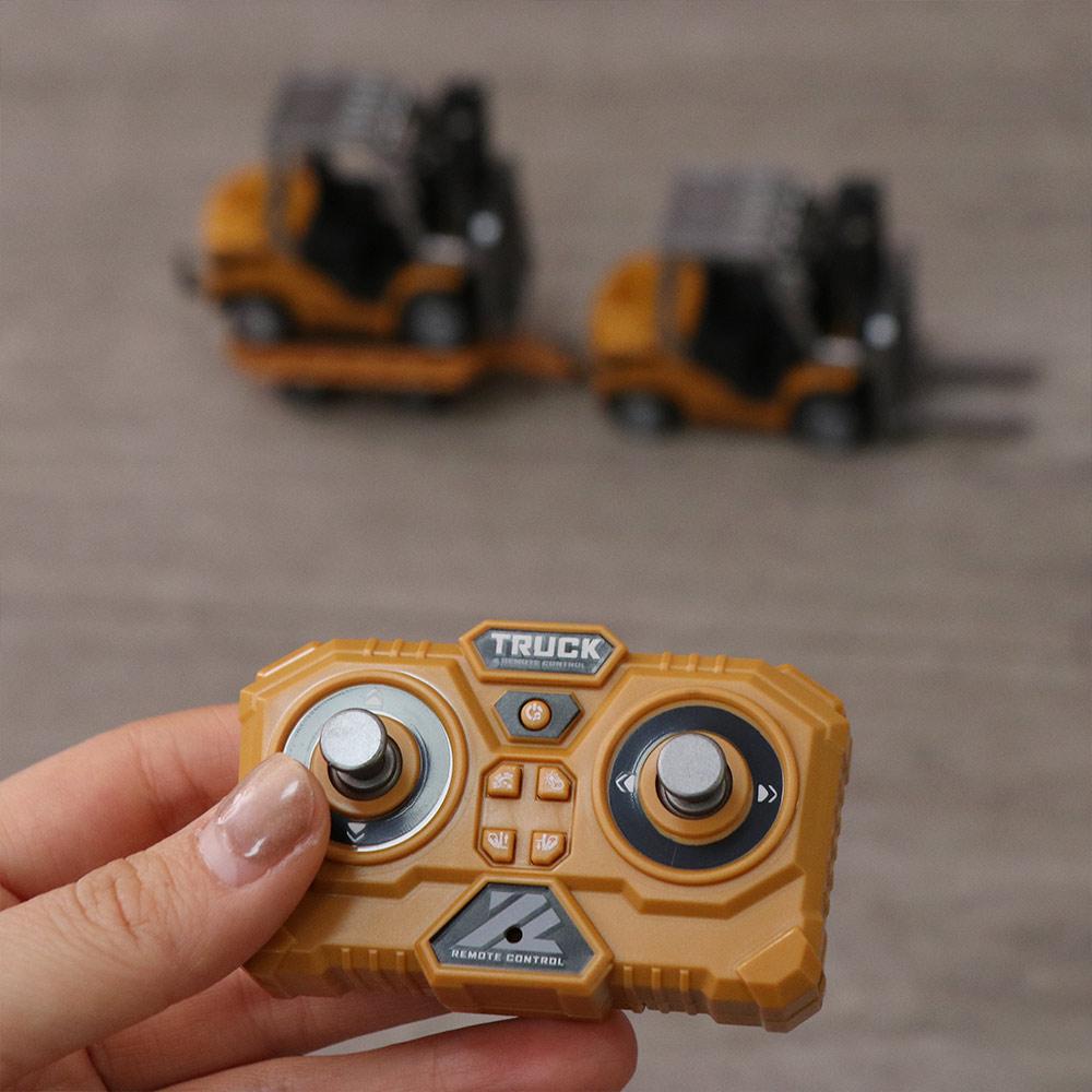 Variable Speed Zinc Zinc Alloy Forklift Full Proportion Rc Forklift Mini Scale Mini Forklift  Boys Toy