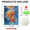 Pearl Painting Kit Koi Fish Theme Frameless Handicraft DIY Bedroom Decoration Living Room Wall Art Room Decoration Art Craft Decoration