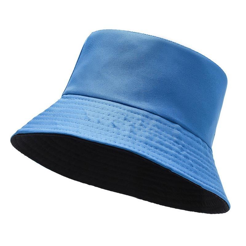 

1 шт., мужская и женская уличная однотонная шляпа с зонтиком для отдыха и туризма, шляпа-ведро, рыбацкая шляпа