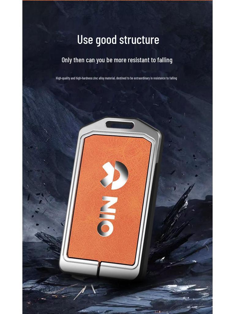 NIO Key Case: High-End Protective Shell for ES6, ES8, EC6 with NFC Card Compatibility.