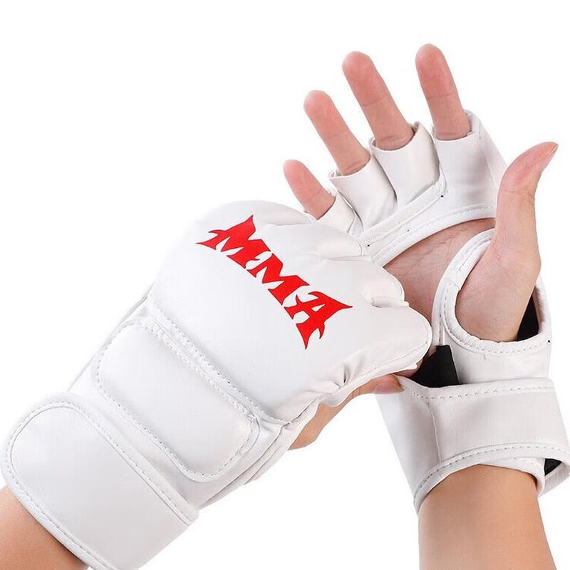 Drachenauge Erwachsenen Halbfinger Box-Trainingshandschuhe