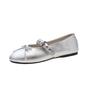High Quality Hot Selling Women's Flat Shoes with Bow Belt Buckle Mary Jane Shoes 2024 Outdoor Dress Casual Light Shoes for Women