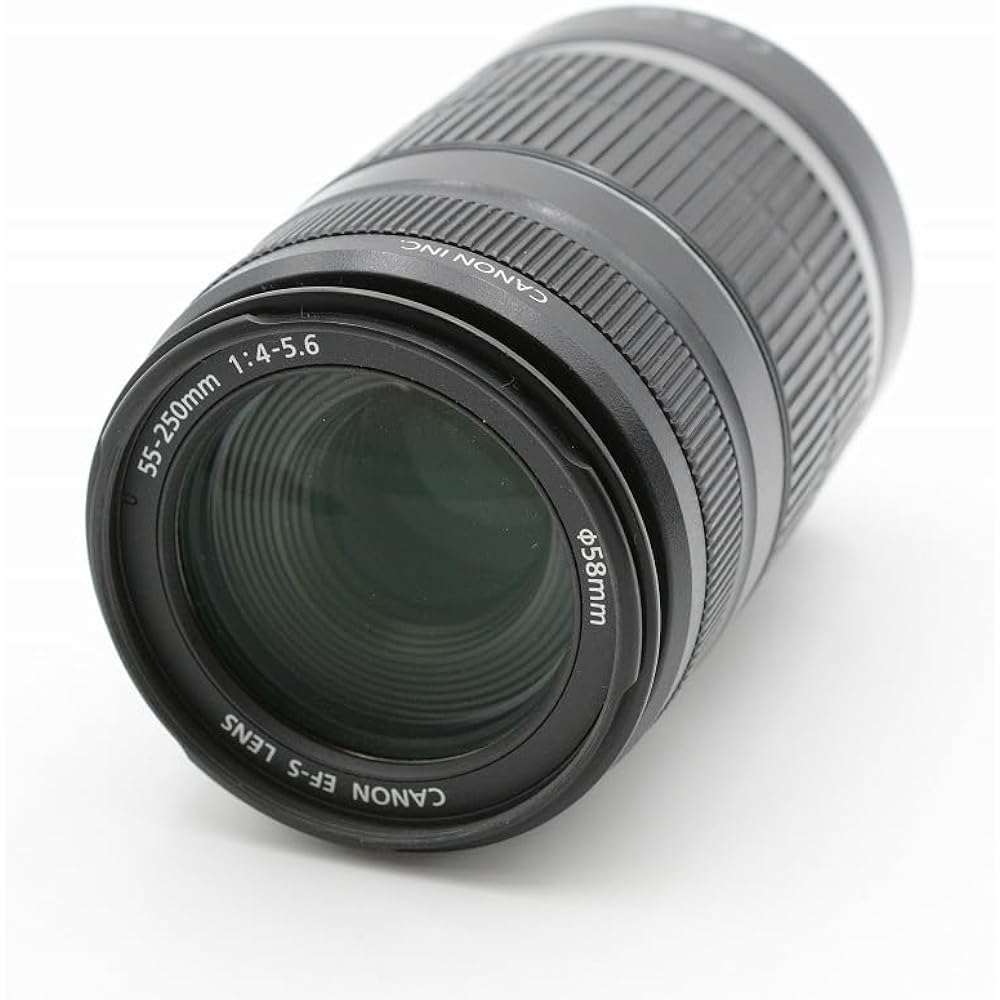 Canon Telephoto Lens EF-S55-250mm F4-5.6 IS APS-C Compatible