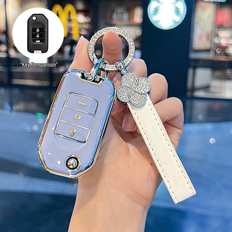 Compatible BTXRV Key Case for CRV, Accord, Civic, Binzhi, and Spirior - High-Grade Protective Shell.