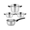 Cookware - Monix Elite M240001 - 18/10 Stainless Steel - Induction - 4 Pieces
