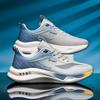 2025 summer new shock-absorbing running shoes men's ultra-light sports shoes men's shoes mesh breathable running shoes soft-soled casual shoes