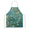 Cute Cartoon Animal Print Apron, Kawaii Cat & Owl Design, Kitchen Cooking Bib Multiple Sizes Available, Perfect for Baking Home