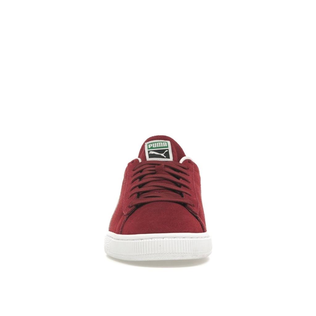 Puma Suede Classic 21 Cabernet Unisex Sneakers Red White 374915-06
