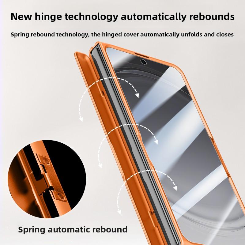 For OPPO Find N6 Case Luxury Hard Skin Magsafe Magnetic Lens Stand Protective Back Cover Case For Find N6 Full Cover Phone Shell
