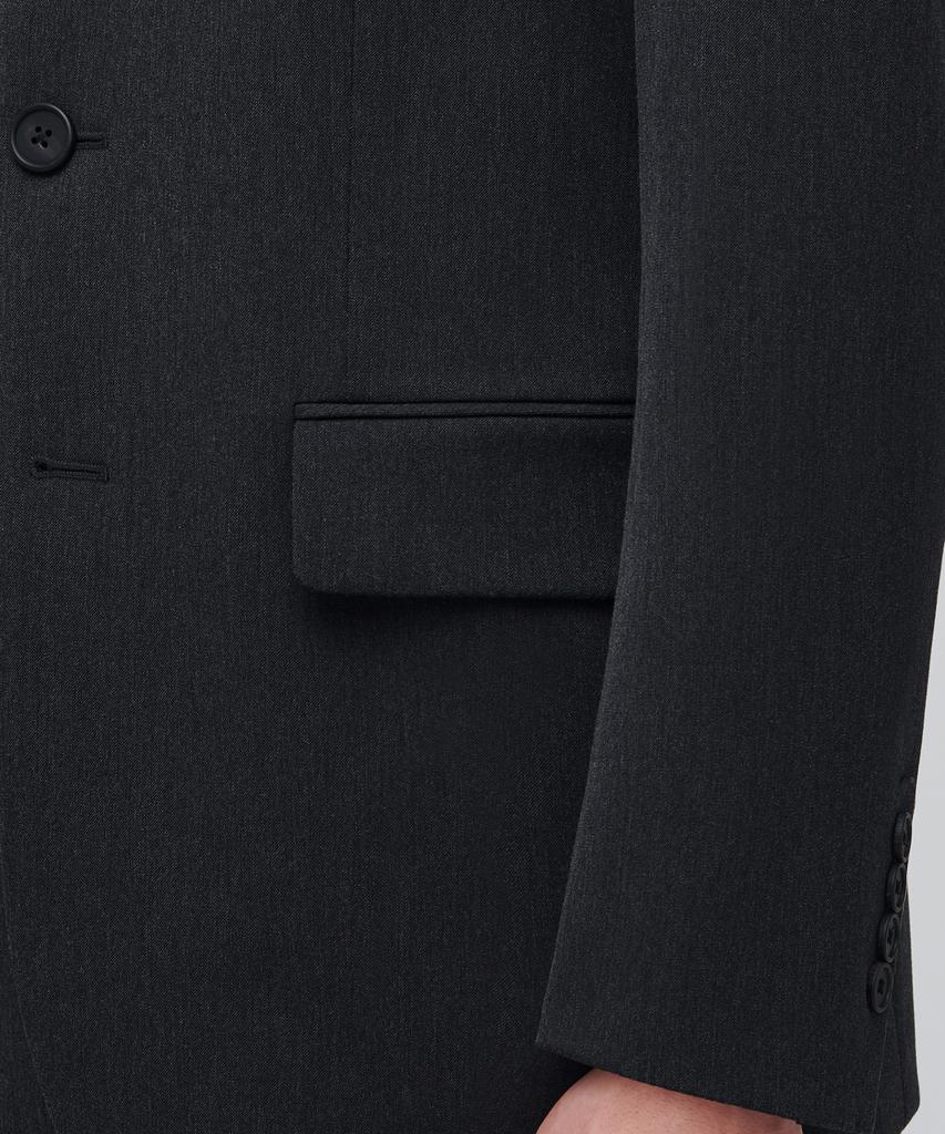 Musinsa Standard Oversized 3-Button Blazer [Charcoal Grey]