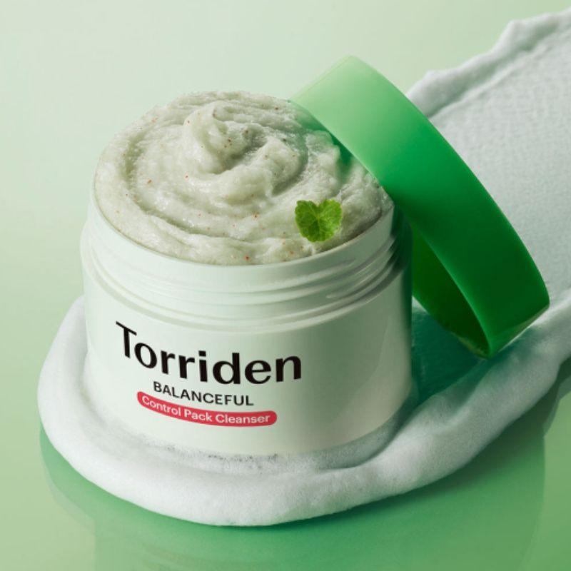 Torriden Balanceful Cica Pore Control Pack Cleanser 120g – Deep Cleansing & Pore Care Wash-Off Clay Cleanser