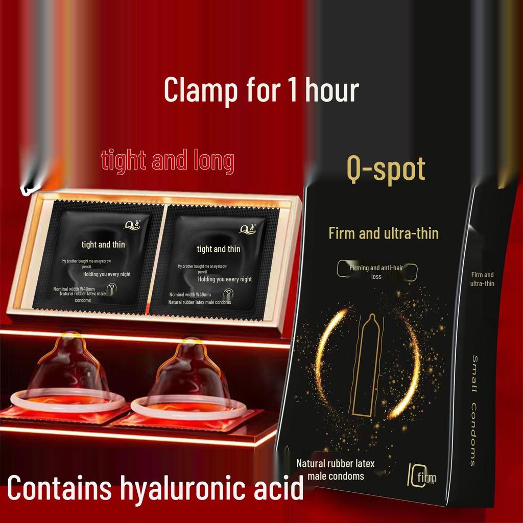 Q-spot Extra Thick Long-Lasting Condoms Set