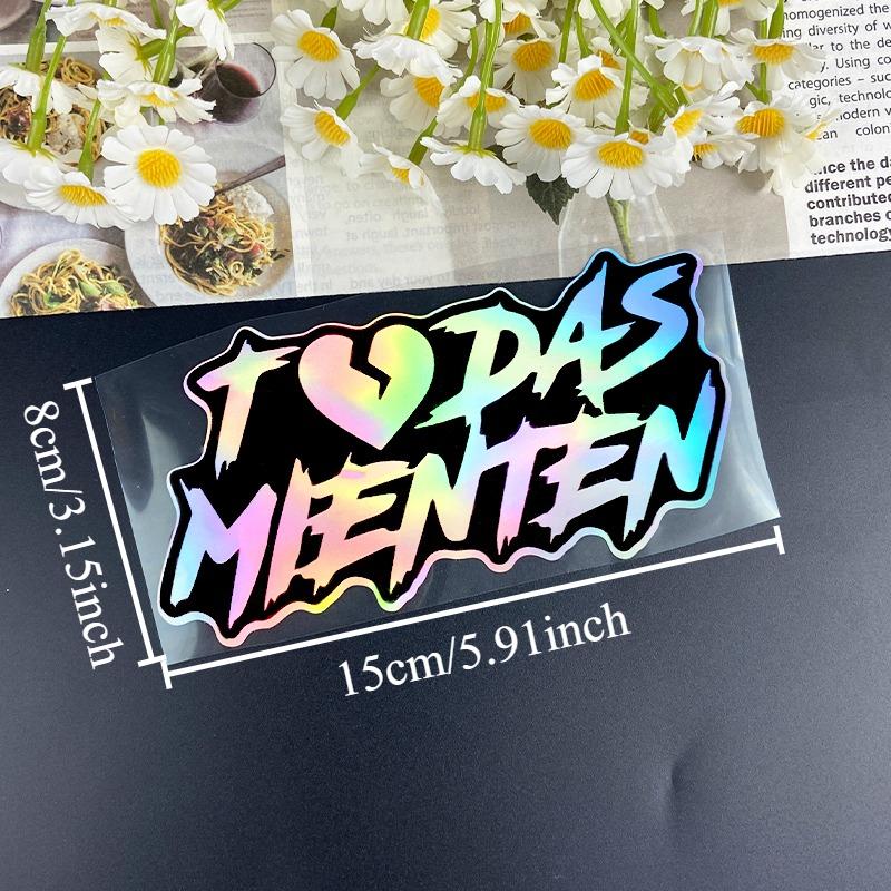 TODAS MIENTEN Motorcycle Stickers Waterproof for Motorbike Side Panel Fuel Tank Helmet Box DIY Car Window Universal Vinyl Decals