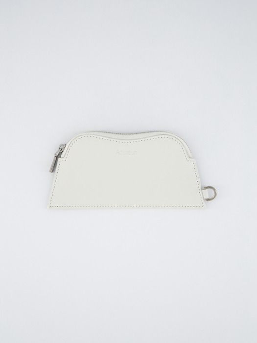 Aouteun Aube Kartenetui mit Riemen_Weiß