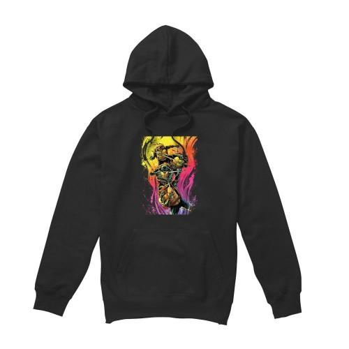Teenage Mutant Ninja Turtles Mens Hot Rainbow Warriors Hoodie