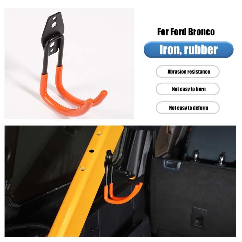 Universal Vehicle Car Couple Hanging Hook For Dodge For Jeep Wrangler For Ford Mustang For Ford Bronco Car Accessories