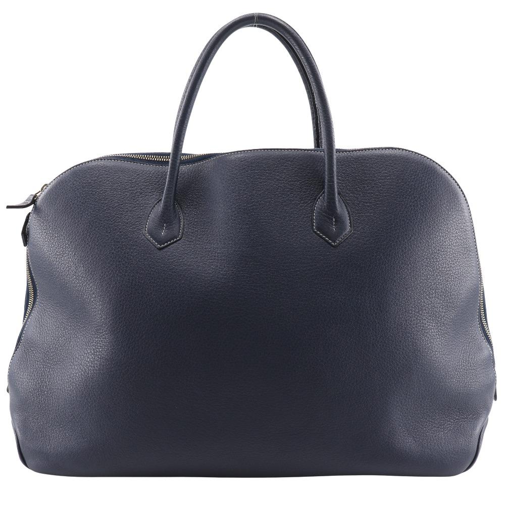 

Cisei Портфель на круглій блискавці Ділова сумка 0999 Темно-синій Теляча шкіра чоловічий Вживаний