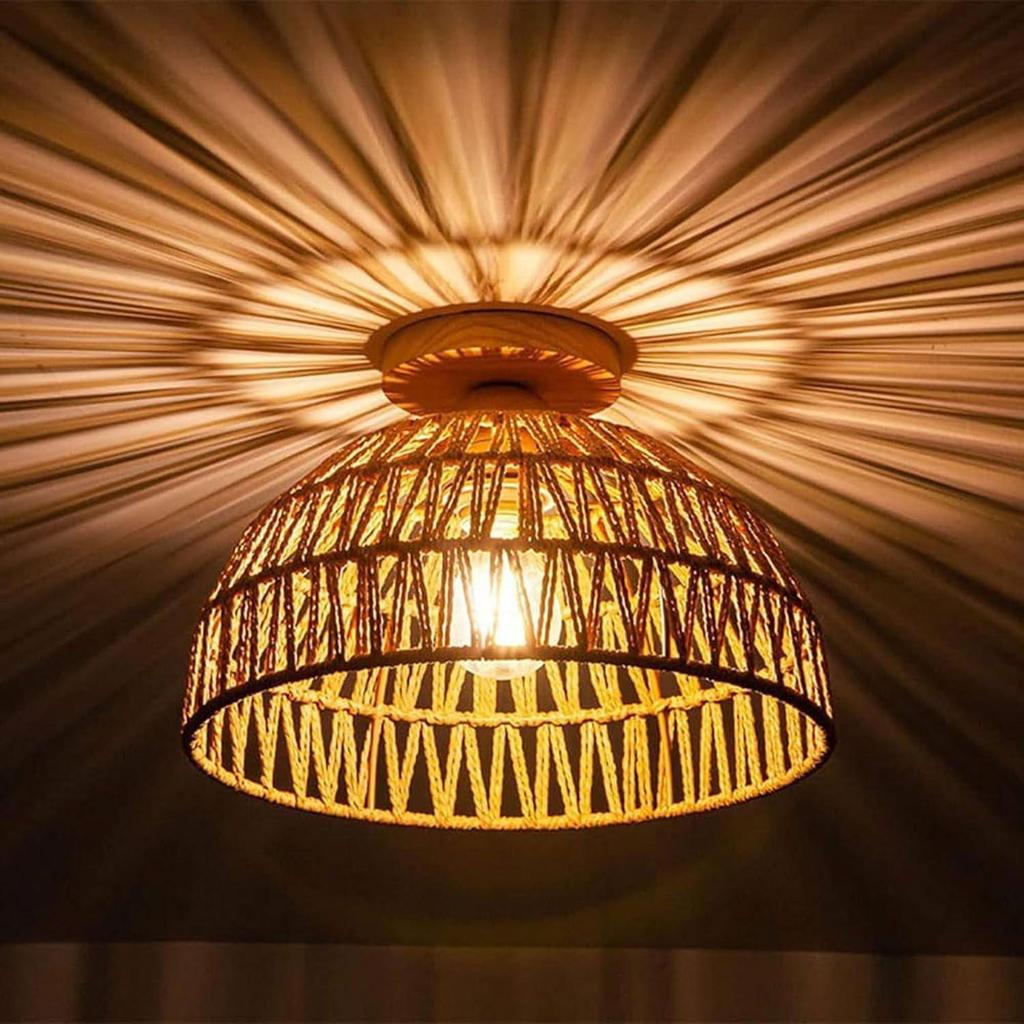 Metal Dual Ring Glove Flush Mount Ceiling Lamp Light, for Hallway Lamp for Dining Room & Hallway Decorative Light Fixture Ceiling Flush Mount Home