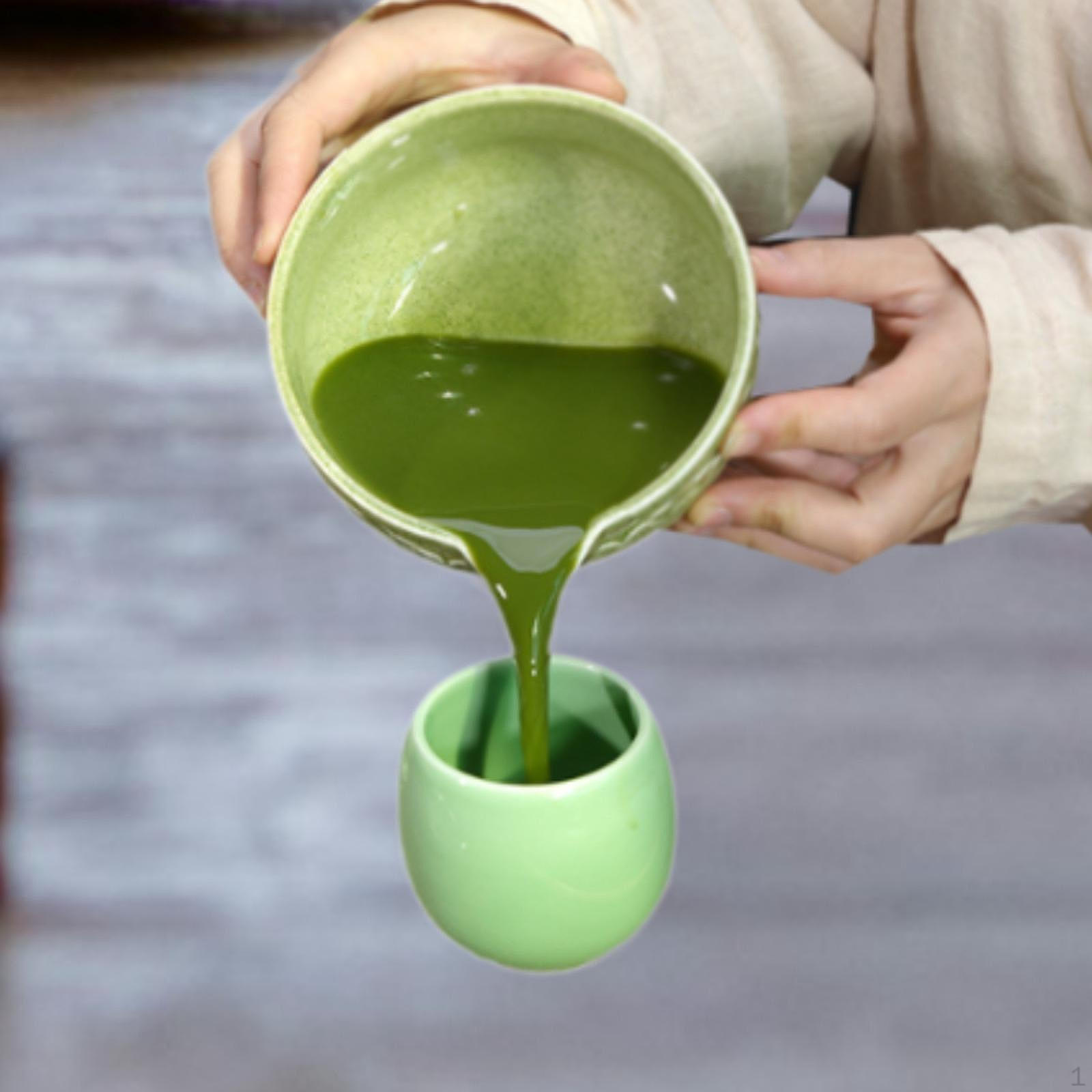Керамическая пиала для матча, Ручная работа, Чашка для начинающих Large Matcha color