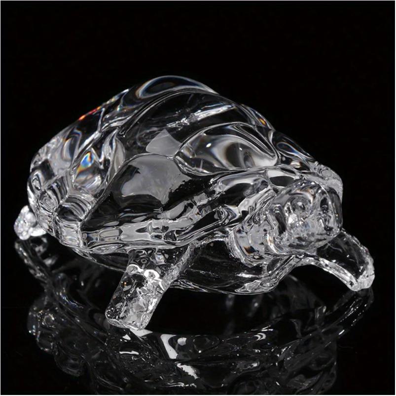 Crystal Turtle Ornament, Mini Turtle Statue, Lucky Ornament, Suitable for Home Office Desk Decoration, Home Decoration