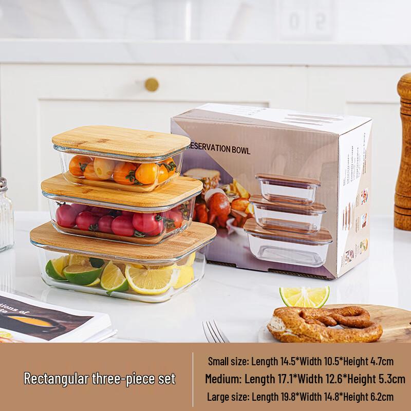 

WA Glass Food Storage Container Set