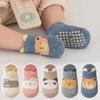 Kids Floor Short Socks For Girls Boys Cotton Cartoon Toddler Anti-slip Socks For Children Casual Baby Child Home Sock Spring Autumn
