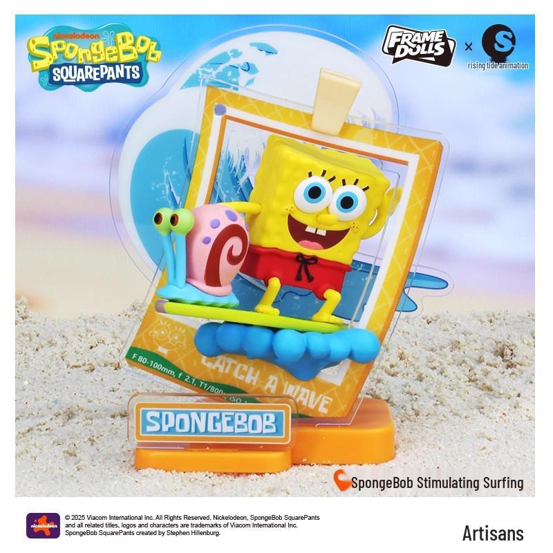 SpongeBob SquarePants Adventure Figures: Patrick, Squidward, Mr. Krabs Blind Box Ornaments