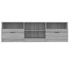 VidaXL TV Stand Sonoma Grey 150x33.5x45 Cm Engineered Wood 817115