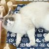 1Pc Elevated Cat Bed Pet Supplies Hammock Cat Square Washable Wooden Detachable Frame