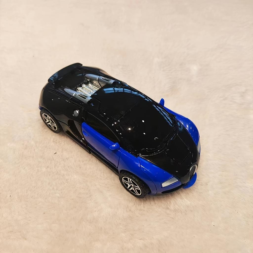 Children's Crash Toy Transforming Car, Creative Transforming Toy Car, Novelty And Fun Boy Car Toy Robot Halloween Gift